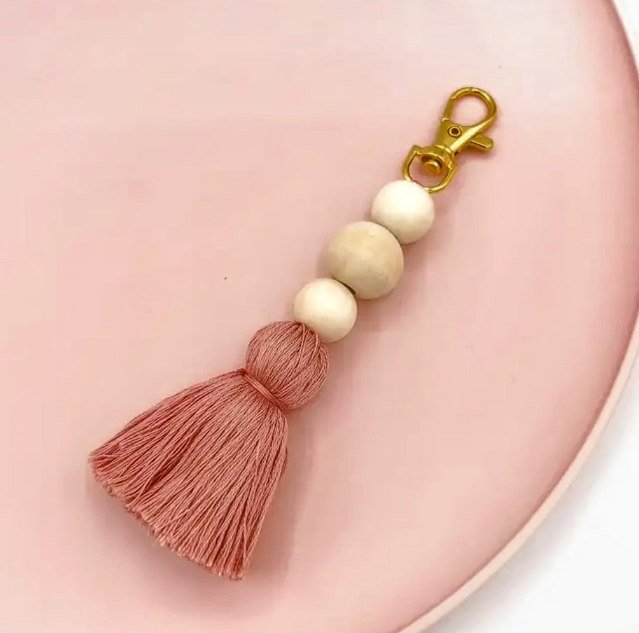 Cute Fresh Colorful Tassel Bag Charm