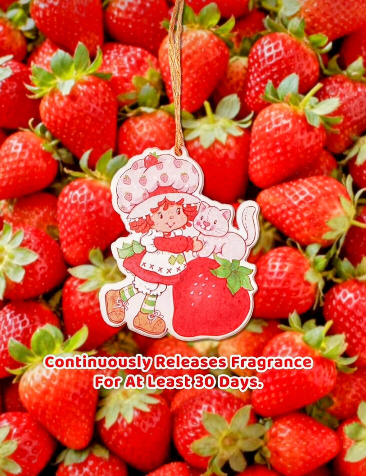 Strawberry Shortcake Car Air Freshener