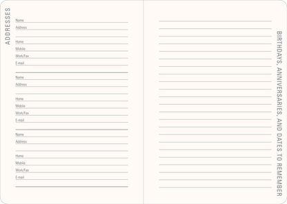 2027 Pooh Weekly Planner