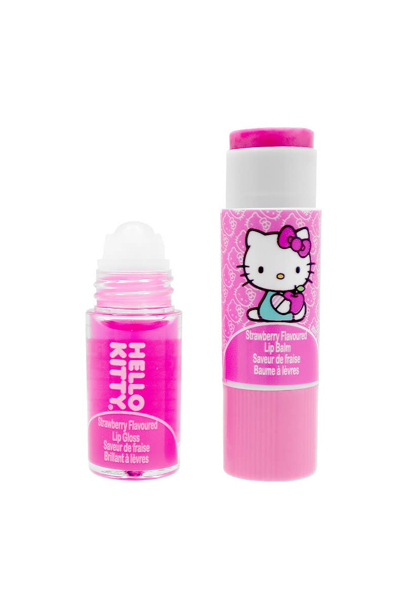 Hello Kitty Lip Balm & Gloss Set with Case - 3