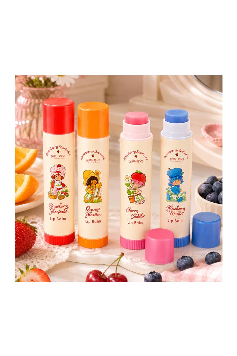 Shortcake 4 Piece Lip Balm Set