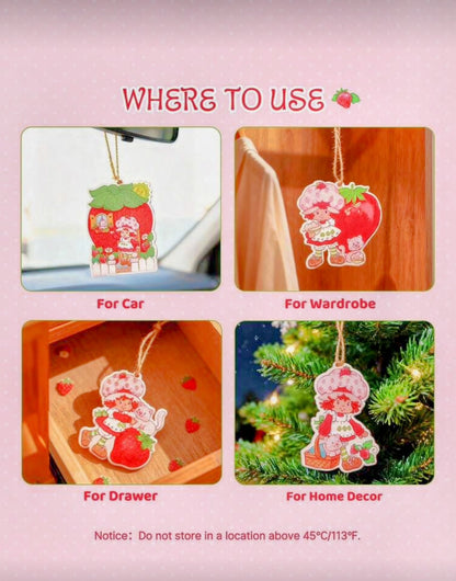 Strawberry Shortcake Car Air Freshener