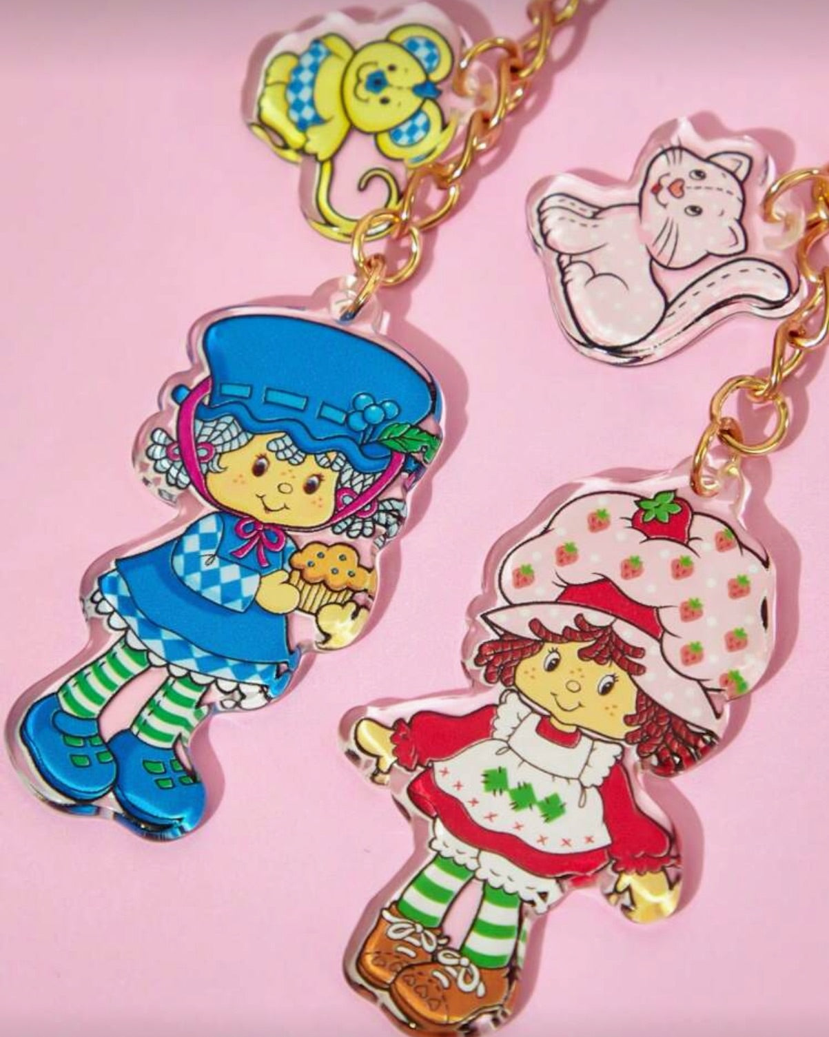 Strawberry Shortcake Tumbler Charms 🍓