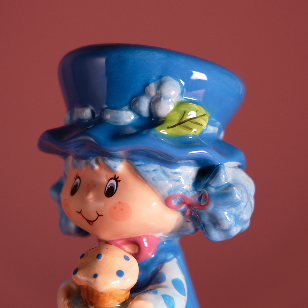 COMING SOON!  Blueberry Muffin Bouncing Friends Figurine