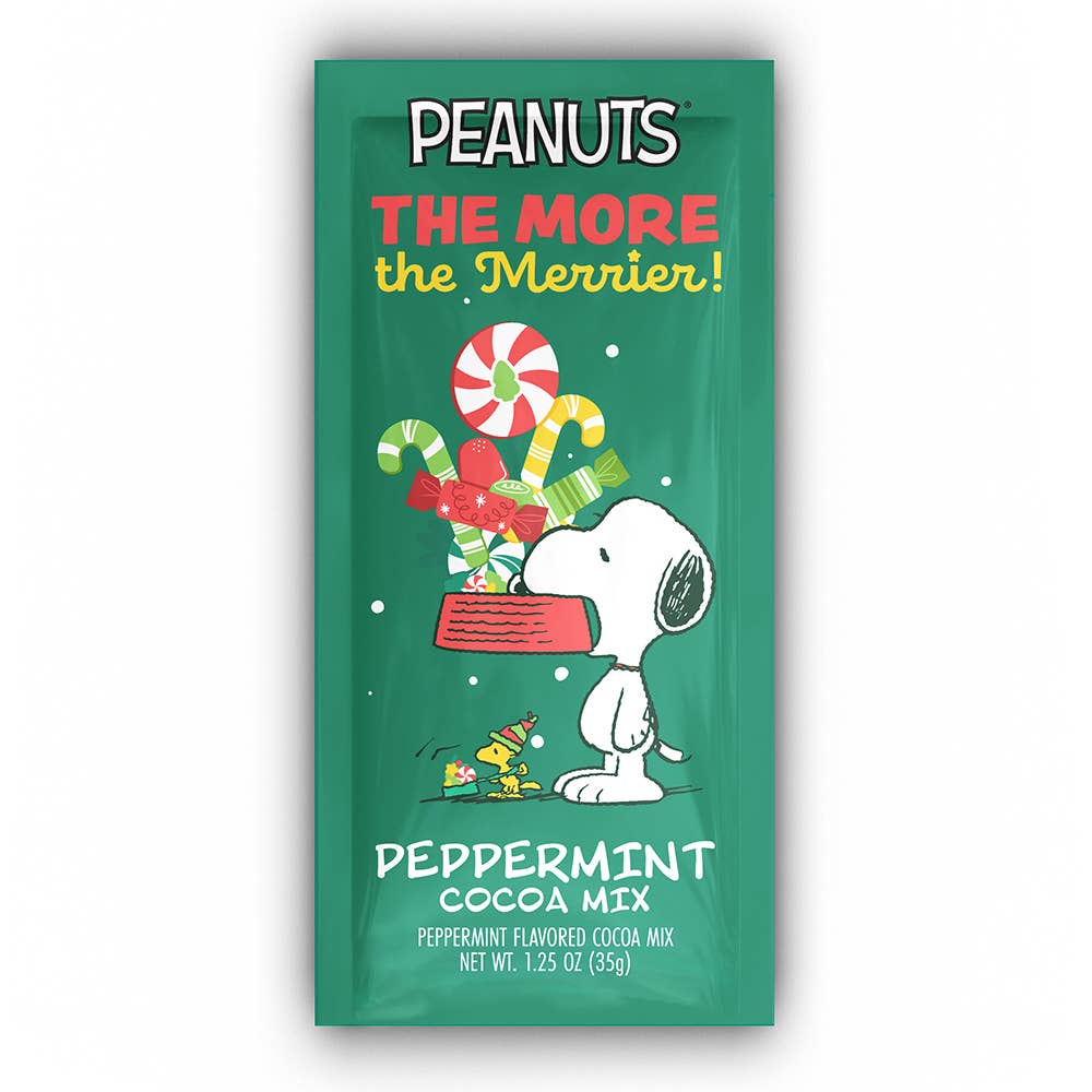 Peanuts Snoopy Merrier Peppermint Cocoa (1.25oz Packets)