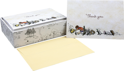 Pooh Bear Thank You Notes