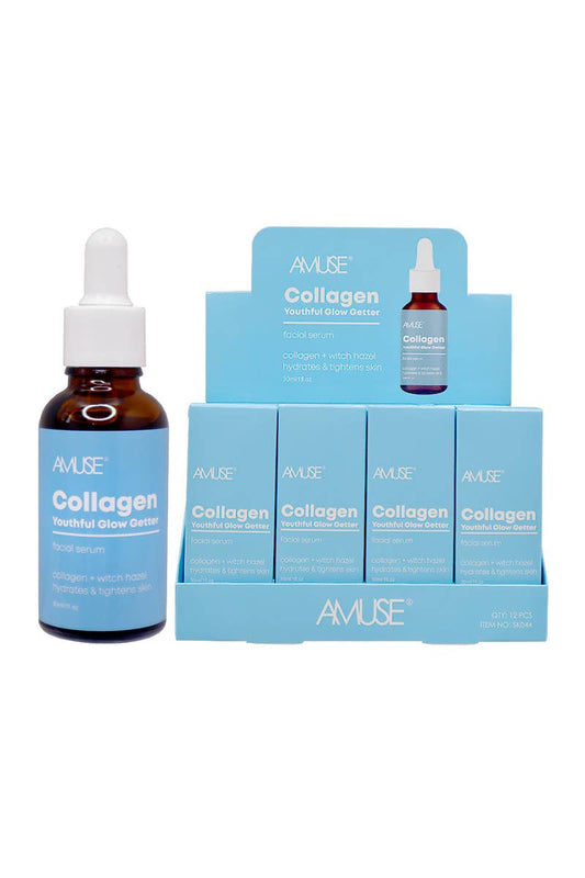 Bulk - Amuse Collagen Youthful Glow Getter Facial Serum - 12 pcs in Display