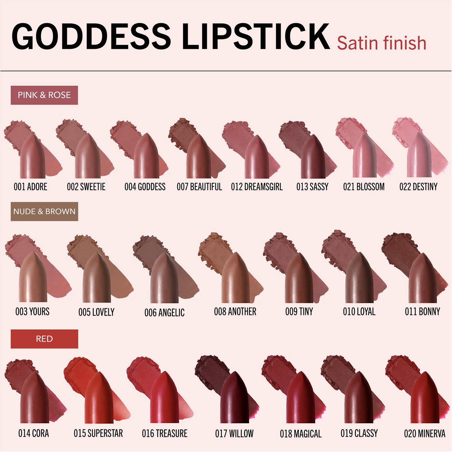 Lip Goddess Lipstick (# 018 Magical)