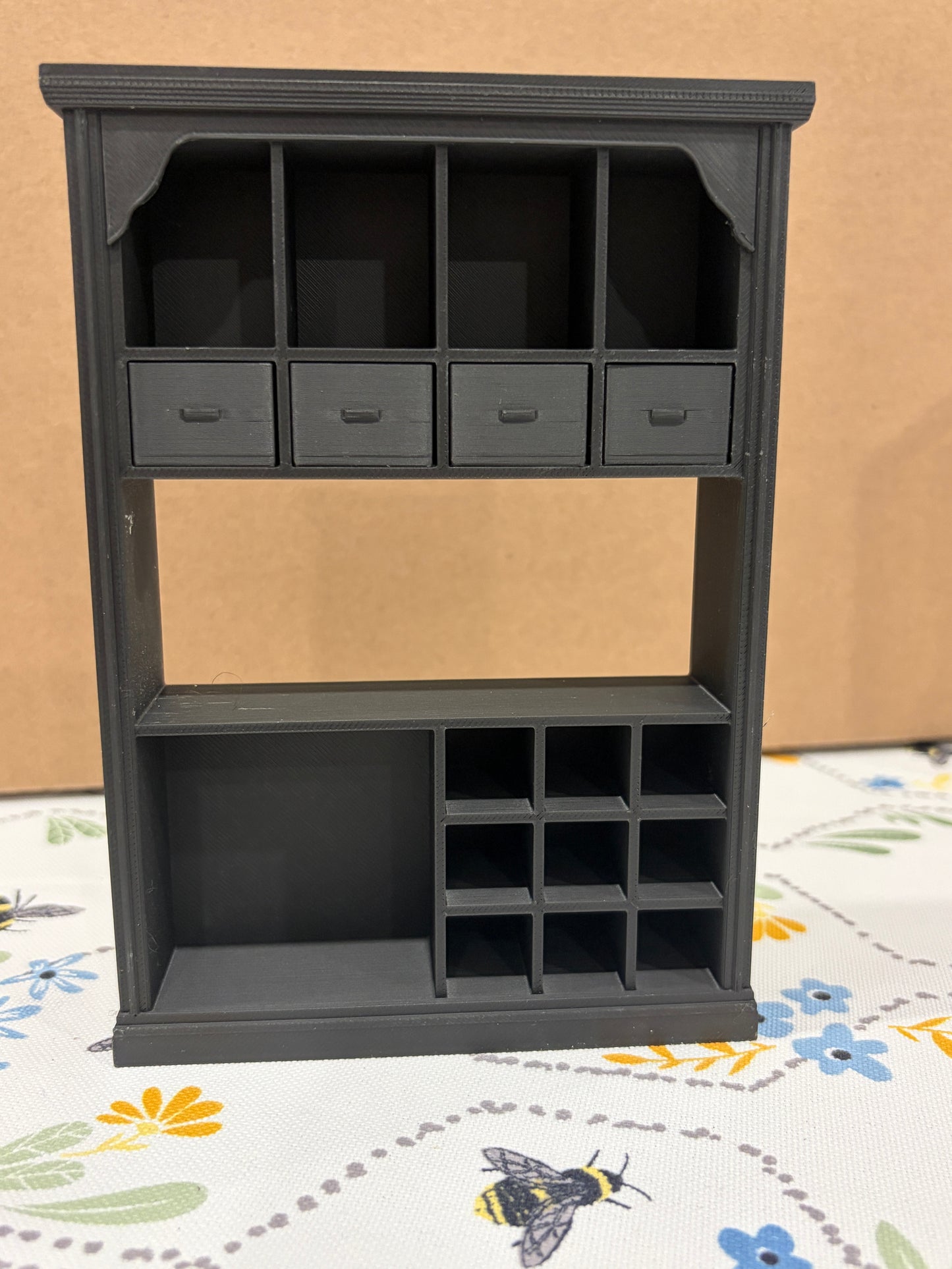 1:12 Scale Miniature Kitchen Pantry & Storage Cabinet