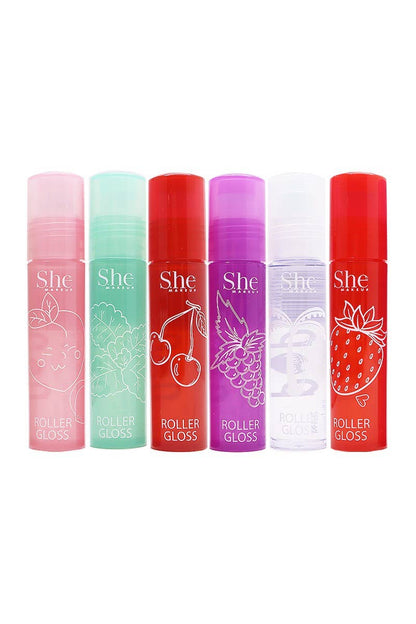 SHE - Fruity Lip Roller Gloss