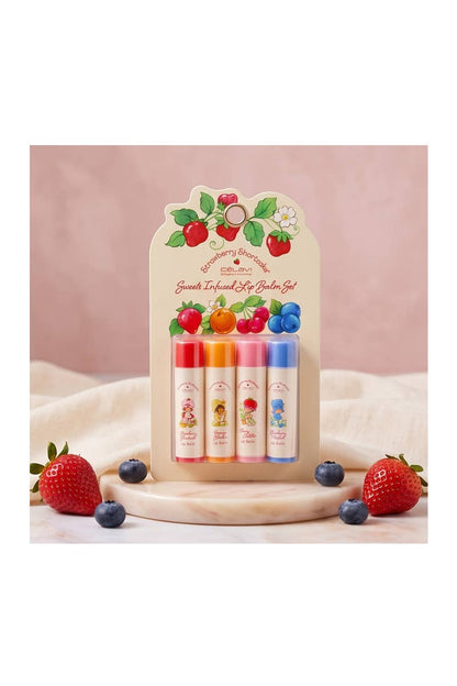 Shortcake 4 Piece Lip Balm Set