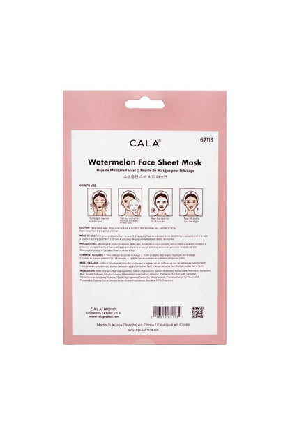 Watermelon 5 Sheet Face Mask