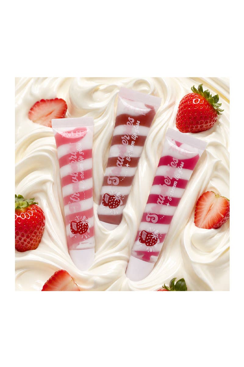 Strawberries & Cream Lip Gloss