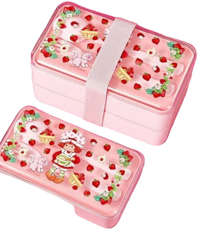 Strawberry Shortcake Pink Bento Box