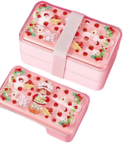 Strawberry Shortcake Pink Bento Box