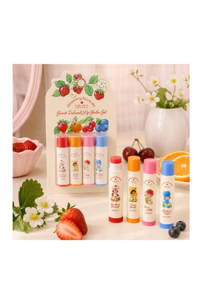 Shortcake 4 Piece Lip Balm Set