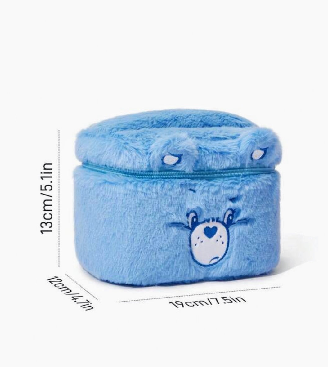 Care Bears Fuzzy Makeup Bag
