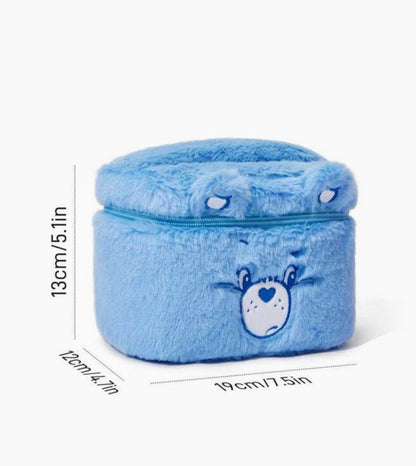 Care Bears Fuzzy Makeup Bag