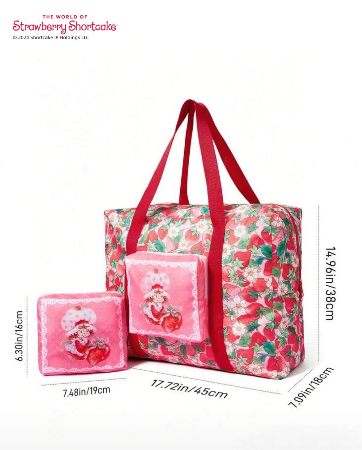 Strawberry Shortcake Duffle Bag - Red