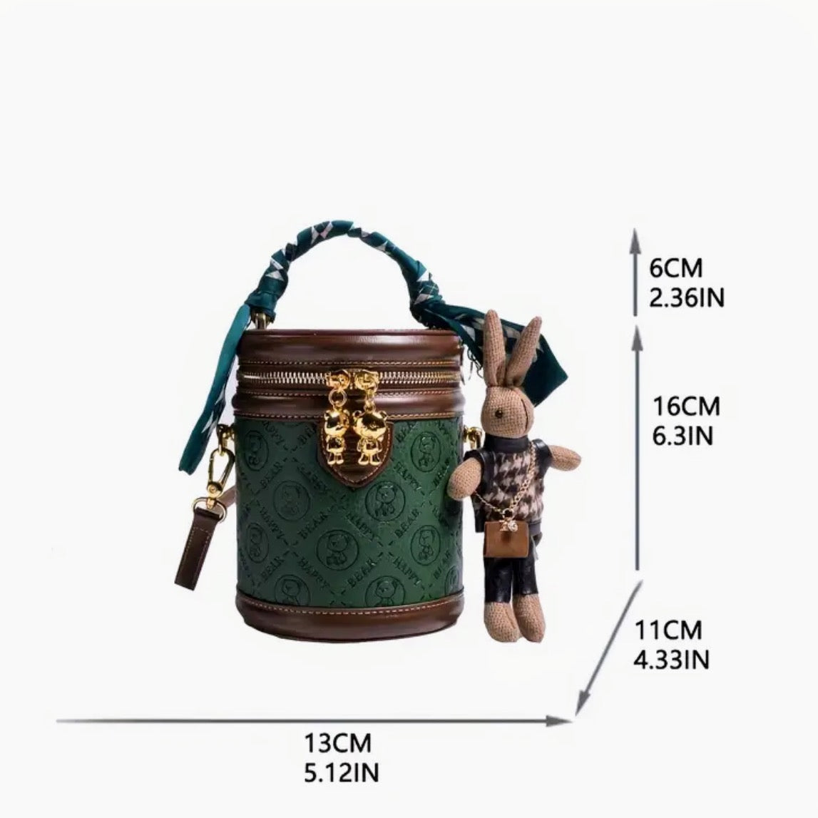 Mini Cylinder, Crossbody Handbag