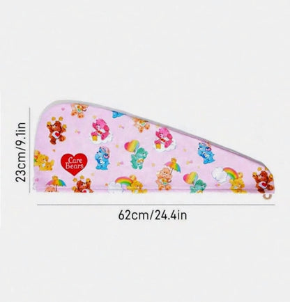 Care Bears Head Towel Wrap