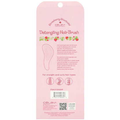 JOIA ACCESSORIES - CELAVI STRAWBERRY SHORTCAKE DETANGLING PRINTED BR, SS 45549