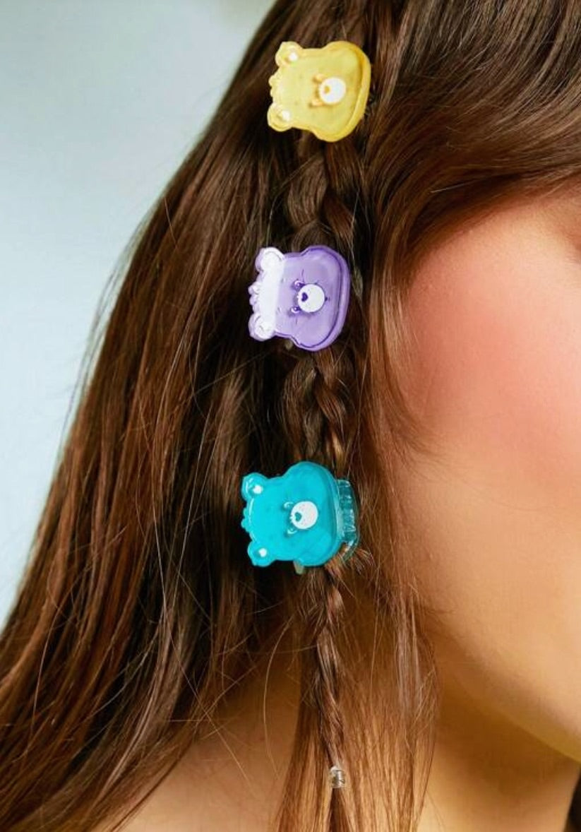 Care Bears 6-Piece Colorful Hair Clips