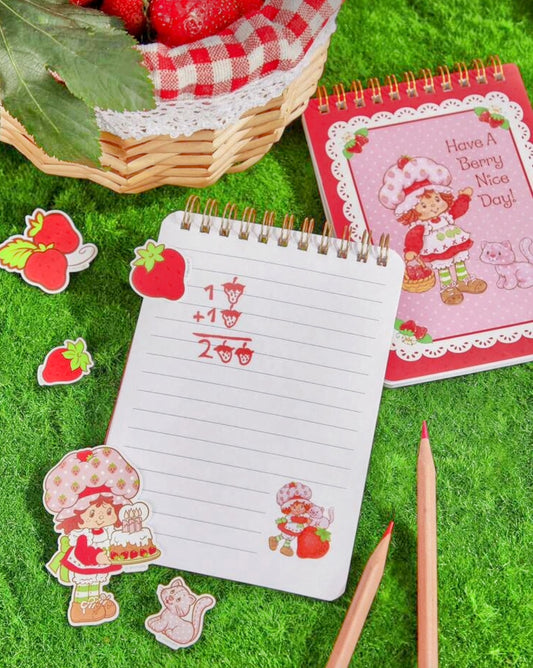 Strawberry shortcake notepad