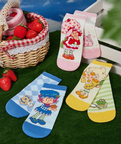 Strawberry Shortcake Ankle Socks
