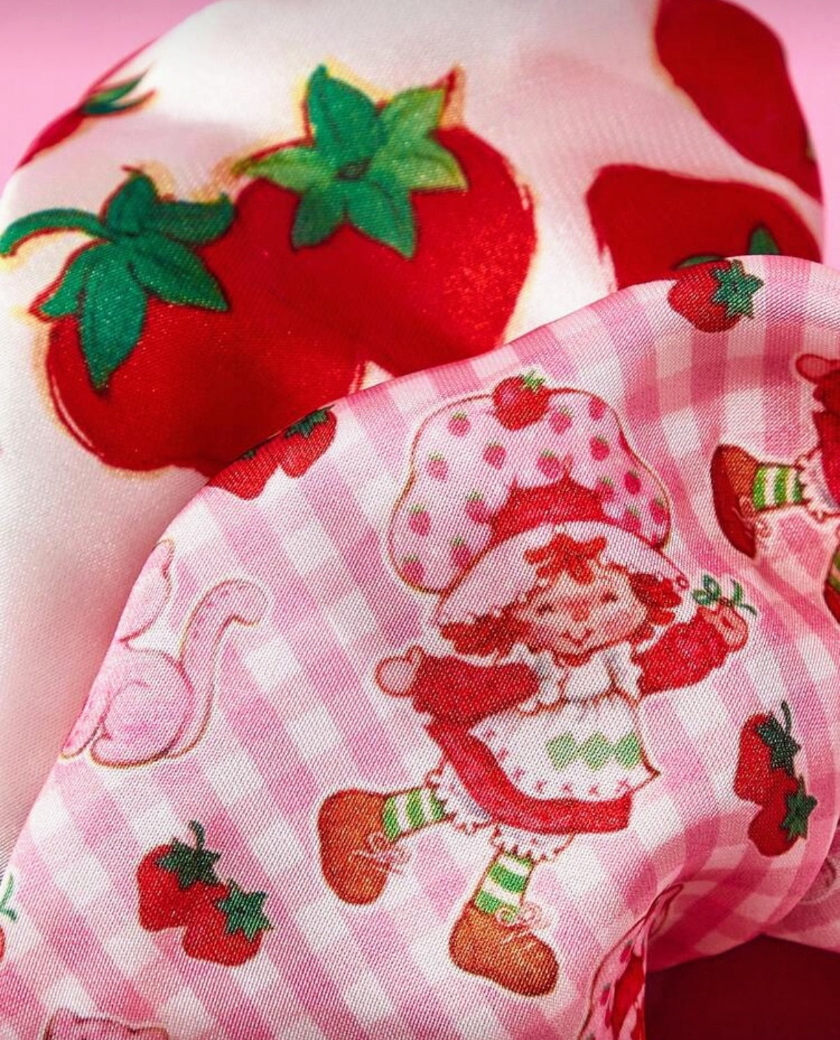 Strawberry Shortcake Scrunchies 🍓