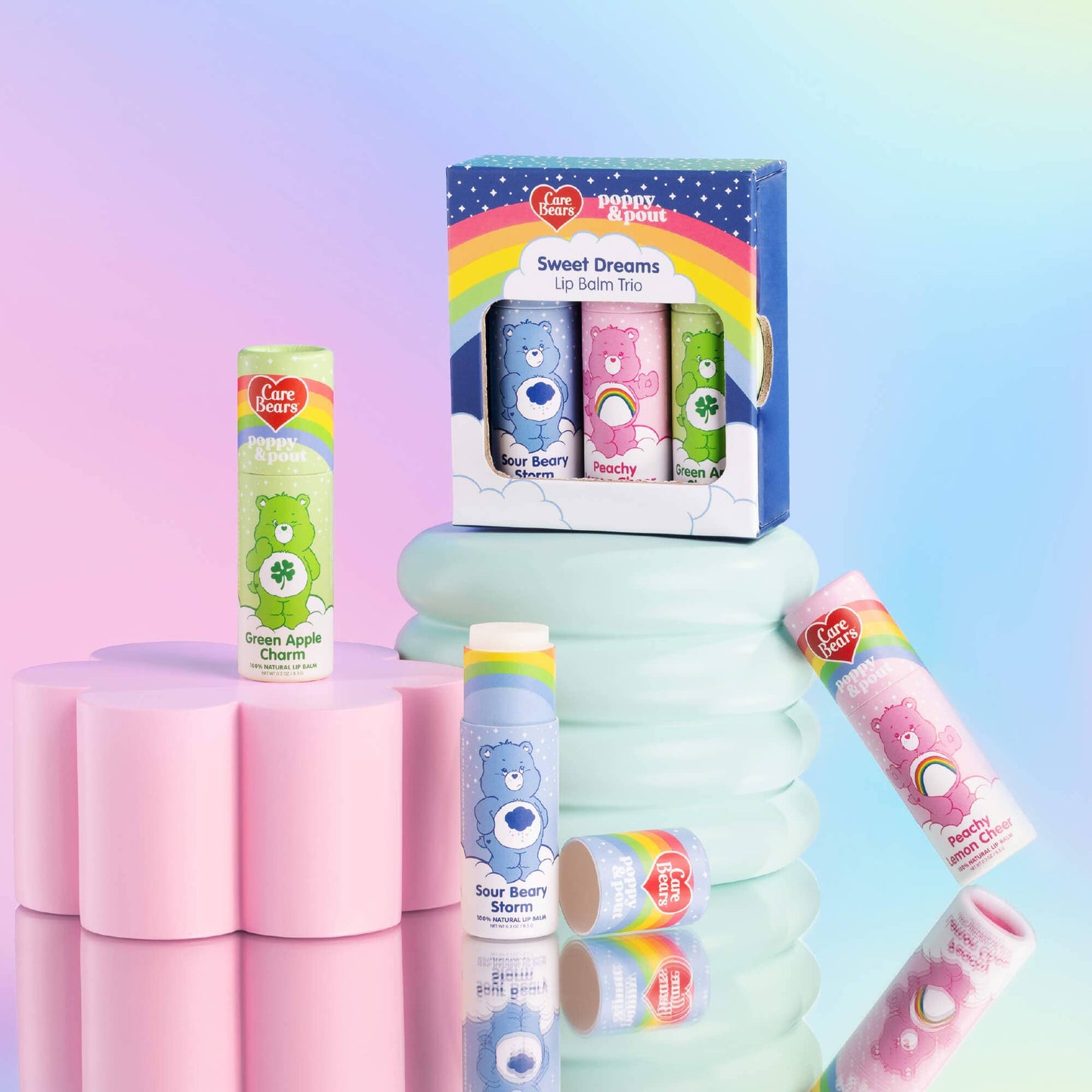Limited Edition-Care Bears Lip Balm Trio