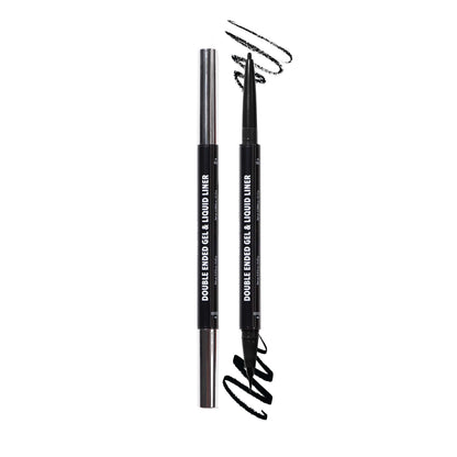 Double Ended Gel & Liquid Liner (Black)