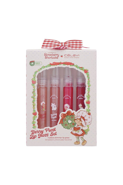 PINEAPPLE Beauty - Celavi SS60138H Strawberry Shortcake 4pc Lip Gloss Set - 12