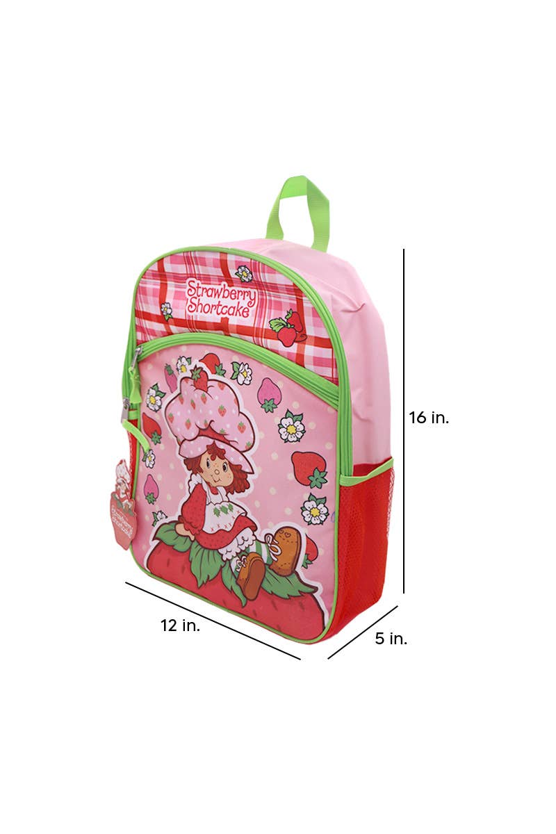 PINEAPPLE Beauty - UPD XNAV Strawberry Shortcake 16" Medium Size Backpack - 1pc