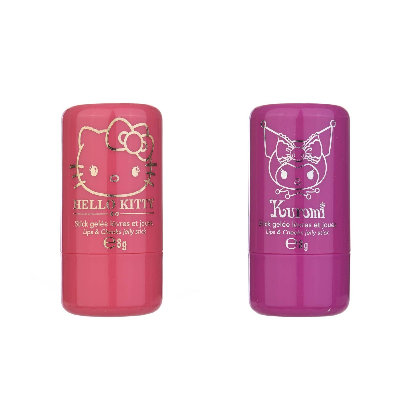 Hello Kitty and Kuromi Jelly Stick for Lips and Cheeks