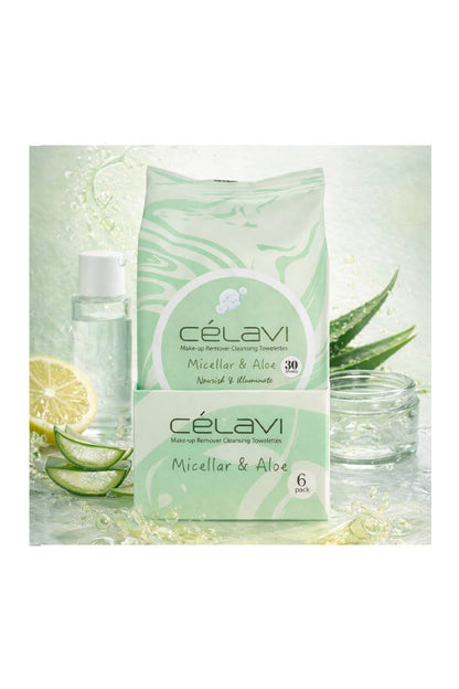 Aloe & Micellar Makeup Wipes