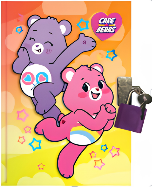 Care Bears Diary With Lock