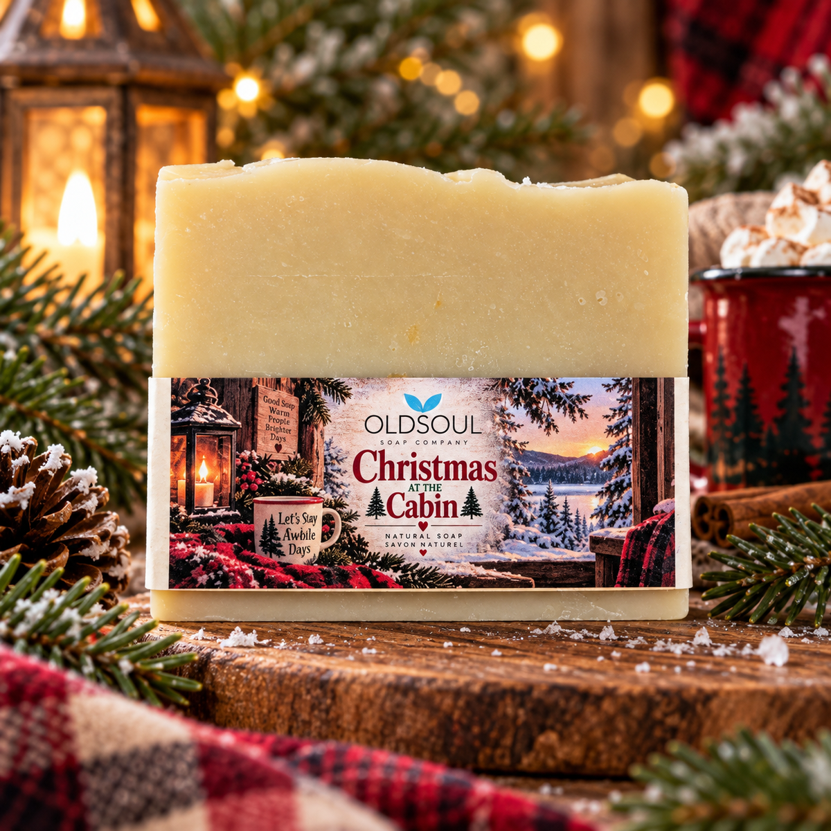 Christmas at the Cabin Soap