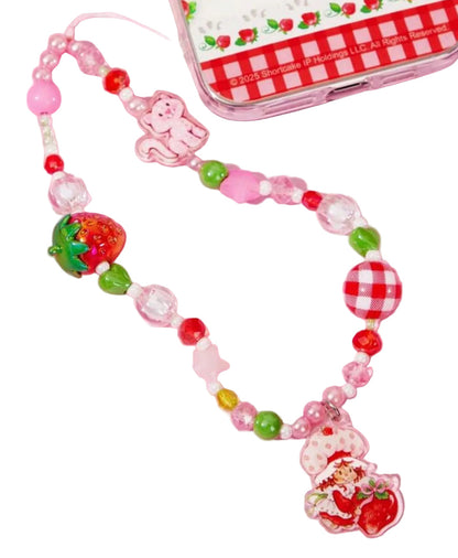 Strawberry Shortcake Phone Charm