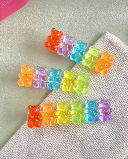 Cute & Sweet Six Little Bears Hair Clip