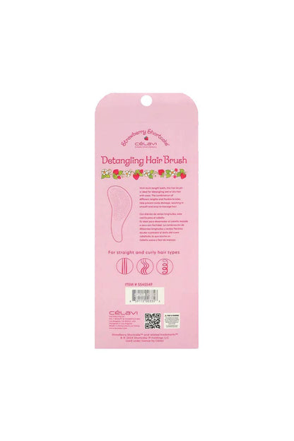 PINEAPPLE Beauty - Celavi SS45549 Strawberry Shortcake Detangling Brush - 12