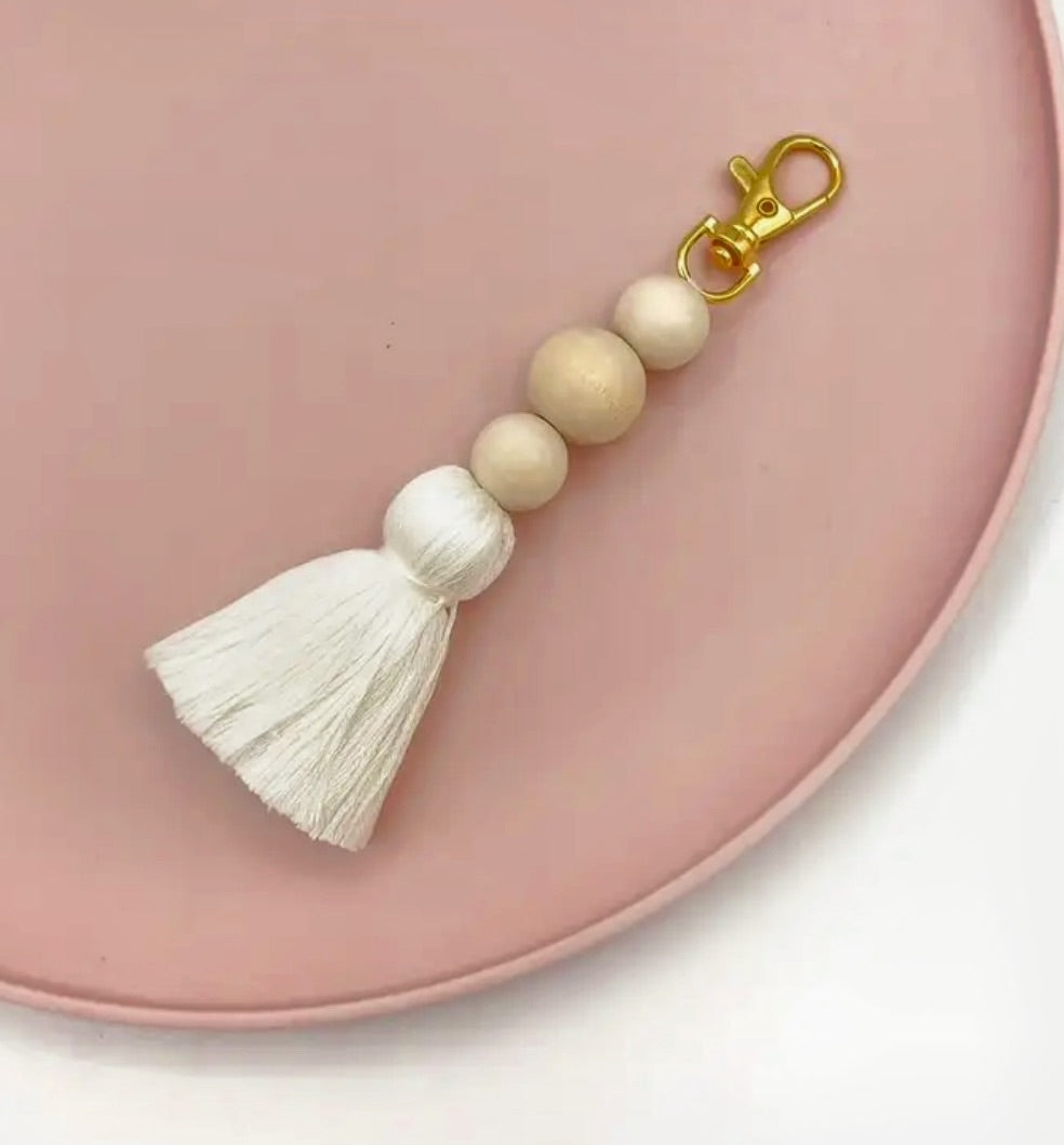 Cute Fresh Colorful Tassel Bag Charm