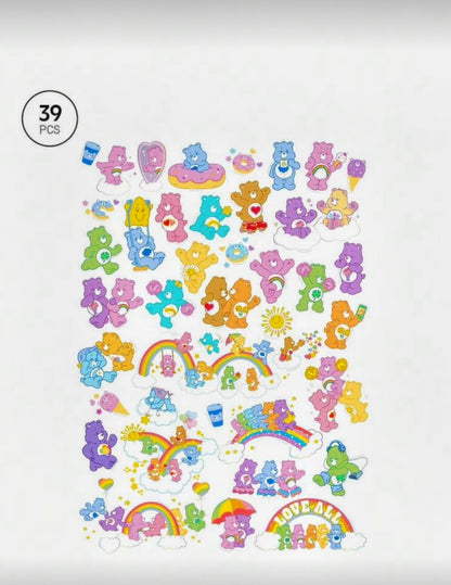 Care Bears 39‑Piece Sticker Set