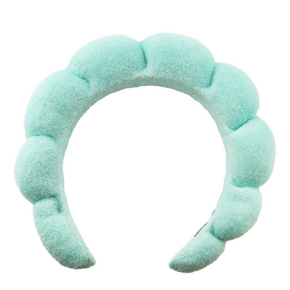 Spa Bubble Puffy Headband and Wristband Set