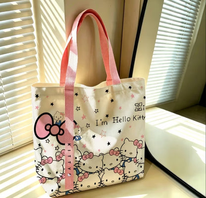 Hello Kitty Pink Bow Tote Bag