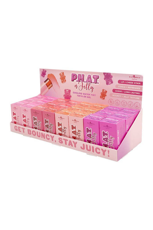 PINEAPPLE Beauty - Italia Deluxe 308CWT PHAT n Jelly Lip + Cheek Tint - 24 pcs