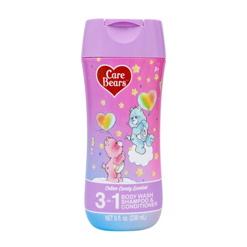 Care Bears 3 In 1 Body Wash Shampoo & Conditioner - 8oz