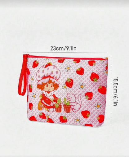 🍓 Strawberry Shortcake Beauty Bag
