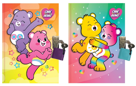 Care Bears Diary With Lock