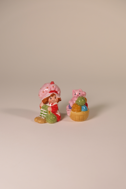 COMING SOON!  Purr-fect Knitting Time Salt and Pepper